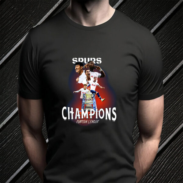 Tottenham Hotspur Spurs Europa League Winner 2025 T-Shirt