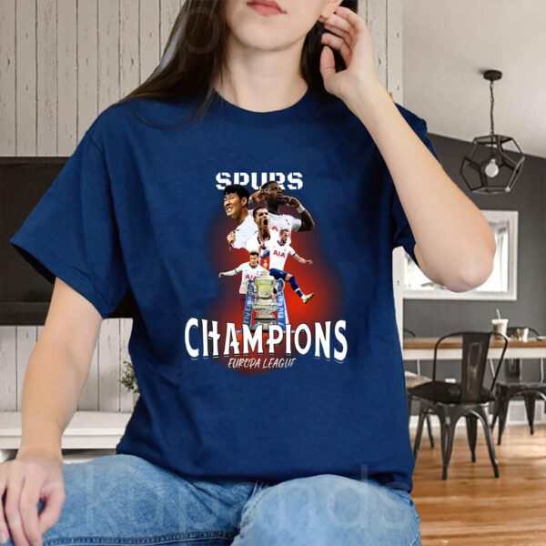 Tottenham Hotspur Spurs Europa League Winner 2025 T-Shirt