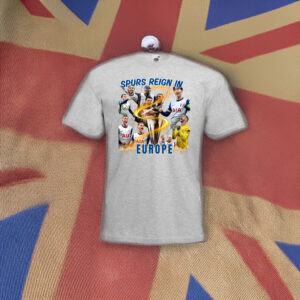 Tottenham Hotspur Spurs Reign In Europe T-Shirt
