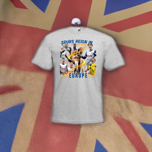 Tottenham Hotspur Spurs Reign In Europe T-Shirt