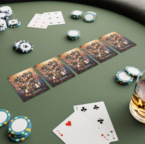 Tottenham Hotspur UEFA Europa League Champions 2024-25 Poker Cards