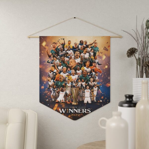Tottenham Hotspur UEFA Europa League Champions Pennants