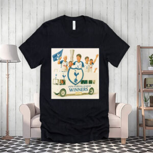 Tottenham Hotspur UEFA Europa league winners 2025 bus T-Shirt