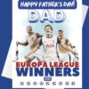Tottenham Hotspurs 2025 UEFA Europa League Final Winners SPURS Fine Art Postcards