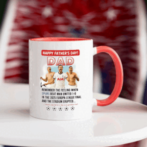 Tottenham Hotspurs 2025 UEFA Europa League Final Winners SPURS Stadium Erupts Mug