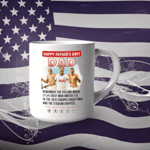 Tottenham Hotspurs 2025 UEFA Europa League Final Winners SPURS Stadium Erupts Mug