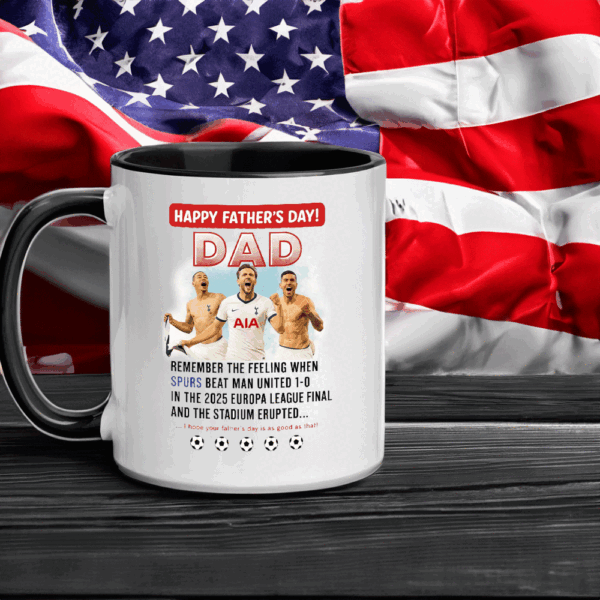 Tottenham Hotspurs 2025 UEFA Europa League Final Winners SPURS Stadium Erupts Mug