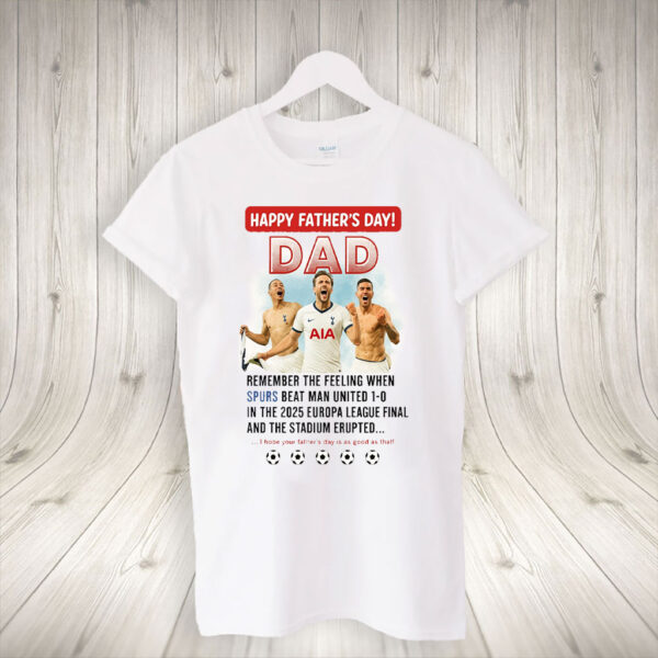 Tottenham Hotspurs 2025 UEFA Europa League Final Winners SPURS Stadium Erupts T-Shirt