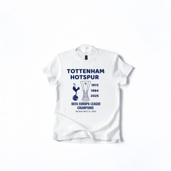 Tottenham Uefa League 2025 T-Shirt