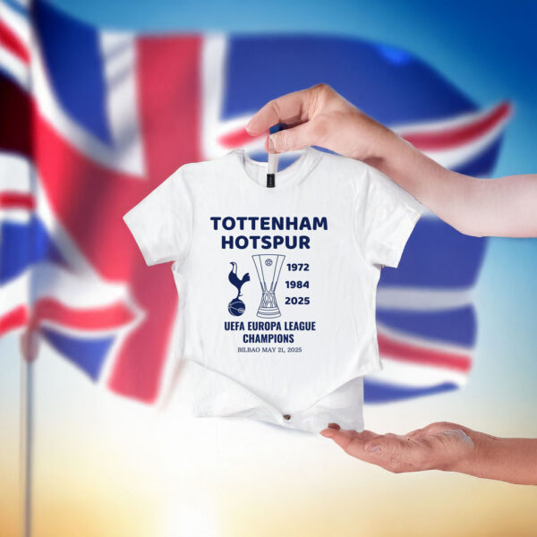 Tottenham Uefa League 2025 T-Shirt