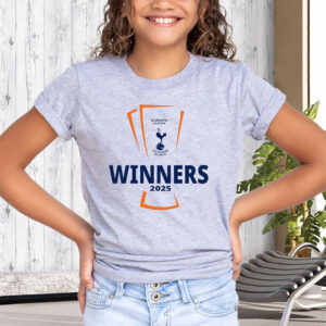 UEFA Europa League Trophy, Tottenham Hotspur 2025 Champions T-Shirt