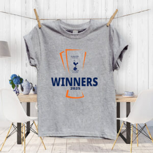 UEFA Europa League Trophy, Tottenham Hotspur 2025 Champions T-Shirt