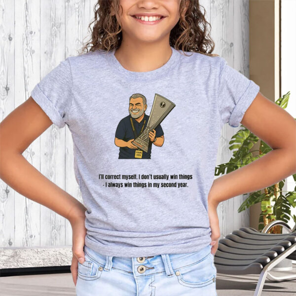 ange postecoglou T-Shirt Spurs Europa League Tottenham Hotspur F.C